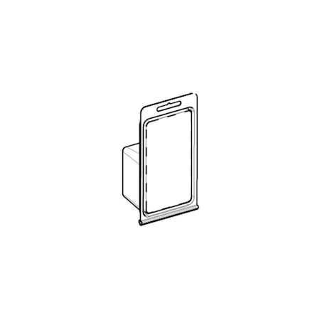 Visipak Thermoform-CLAMSHELL-5.587-2.938-2.313-2.250-1.750-4.665-2.680-0.017-CLEAR, 500PK 398294
